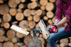 INTERTOOL Chopping Axe Combo 15” and 24” Ax Set for Splitting, Kindling, Felling - Camp Axes and Hatchets - HT08-0263-0262