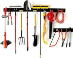 WallPeg Pegboard Wall Organizer (PK-160) - Garden Tools Storage - Hand Tool Organizer - Pegboard Bins for Parts Storage and Organization - Locking Pegboard Hooks