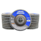 20 Pack Flap Discs 40 Grit 4.5" x 7/8" Sanding Wheels