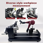 Concentricity Tester, Coaxiality Measuring Instrument, Measuring Dia 3-35mm, Length 102mm, Precision Resolution 0.002mm, with A Two Measuring Stand and an Sliding Guide Rail