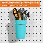 Pegboard Hooks, Pegboard Rack, Peg Locks, for Organizing Various Tools, 251 Pieces