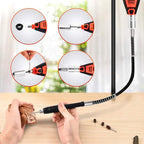 GOXAWEE Rotary Tool Kit with 180 Rotary Tool Accessories & Flex Shaft & Universal Collet, 5 Variable Speed Rotary Multi-Tool, Mini Electric Drill Set for Crafting DIY Project