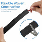 2 in 1 Heat Shrink Braided Sleeving, 1/2 Inch Shrinkable Fabric Sleeve Heat Shrink Insulating Tubing for Hose/Cable/Wire Protection (1/2"(12mm), 30FT)