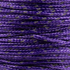 Paracord Planet Micro Paracord – Thin Braided Cord for Crafting, Fishing, and DIY Projects in 125 ft Spools – Reflective Acid Purple