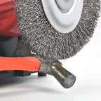 5Pcs 3 Inch Stainless Steel Wire Crimped Wheel Brush with 1/4" Bore for Angle Grinder Derusting Cleaning and Surface Polishing