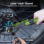 1/4 Torque Wrench, 52Pcs Dual-Range【10-230 in.lb/1-26 Nm】±3% Precision Inch Pound Torque Wrench 1/4 Drive, 72 Tooth Dual-Direction Bike Wrench Set for MTB, E-Bike, Moto Maintenance