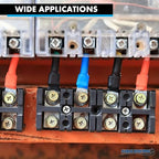 Kable Kontrol Heat Shrink Tubing - 4” Inch - 10' Ft Long, Black Polyolefin - 2:1 Industrial Shrink Tube & Cable Sleeve for Electrical Wire Insulation - Rated for 600 V