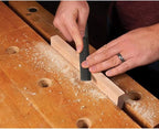 2P Hand File Set - 4 Way Rasp, Half Round, Flat & Needle Files for Wood & Metal Tools