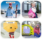 8PCS 7.8x3.9 inch Nylon Repair Patch Self-Adhesive Fabric Patch Down Jacket Repair Patches for Puffer Jackets Tenacious Tape Polyester Waterproof Lightweight Tent Repair Patch Kits for Clothes Bag