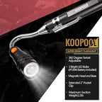 Telescoping Magnetic Pickup Tool Set, Inspection Mirror Telescoping, LED Flashlight, Cool Gadgets for Men, Gifts for Dad, Husband, Kids, Boyfriend, Magnet Stick