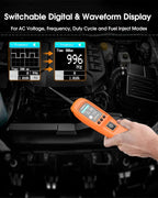 KZYEE KM50 (Upgrade of KM10) Power Circuit Probe Kit - 12V/24V Automotive Circuit Tester Current Probe with AC/DC Voltage/Resistance/Diode/Frequency/Duty Cycle/Fuel Injection, Activate Component