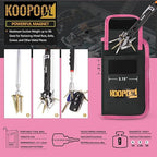 Telescoping Magnetic Pickup Tool Set, Inspection Mirror Telescoping, LED Flashlight, Cool Gadgets for Men, Gifts for Dad, Husband, Kids, Boyfriend, Magnet Stick