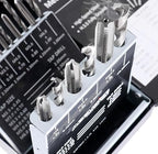 Accusize Industrial Tools Metric 18 Pc H.S.S. Tap and Drill Set, 5 Sets, 0001-0052x5