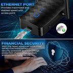 WiFi Extender 100Mbps - Stable Speed for Daily Use, Long-Range Coverage, One-Click Setup (100M) (100M)