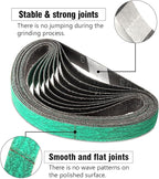 1/2" x 12" Replacement Knife Sharpener Sanding Belts 120 Coarse Grit Sharpening Belt for Official Work Sharp Knife & Tool Sharpener (WSKTS & WSKTS-KT/Mk.1 & Mk.2)