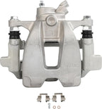 SCITOO 19B6295 Rear Left Disc Brake Caliper w/Bracket Fit For Land Rover For LR4 2010-2012,For Land Rover For Range Rover Sport 2010-2012, Single Piston