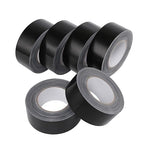 Lichamp 6 Rolls Heavy Duty Thicker Black Duct Tapes, 17 mil No Residue Duct Tape for Packaging Taping Sealing Repairing Tying, Wide Tape for DIY or Commercial Use, 2 Inches x 25 Yards, B206BK