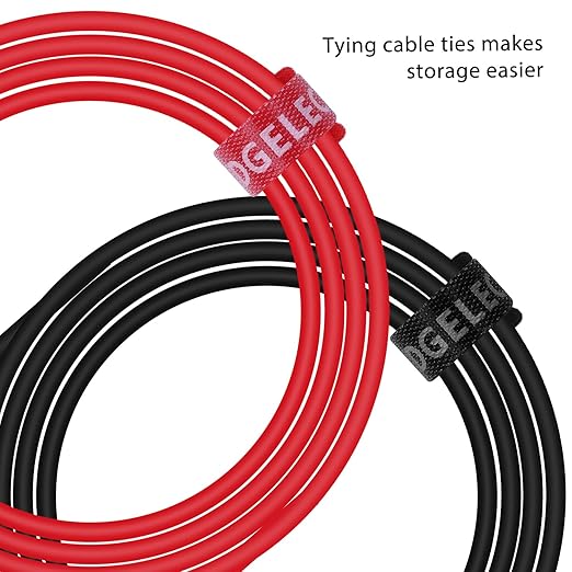 14 Gauge 2pcs/10Ft Alligator Clips Electrical with Wires UL3135, Heavy Duty Silicone Test Leads Set Jumper Wires Kit for Testing - EDGELEC