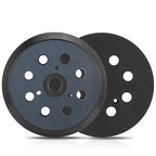 2 Pack 5" 8 Hole Hook & Loop Replacement Sander Pads Compatible with Makita Orbital Sander BO5010 BO5030K BO5031K BO5041K, Replacement Parts #743081-8/743051-7 (3 Screw Holes Sander Pads