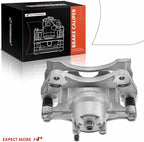 A-Premium Disc Brake Caliper Assembly with Bracket Compatible with Select Chrysler, Dodge and Jeep Models - 200 2011-2014, Sebring 07-10, Avenger 08-14, Caliber, Compass, Patriot - Front Passenger