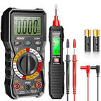 ANENG Digital Multimeter with Non Contact Voltage Tester,Ohm Volt Amp Meter,Measure AC/DC Voltage,Current,Resistance,Continuity,Diodes,with LCD Display,Flashlight,Pocket-Sized Automotive Detector