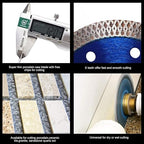 4.5inch Super Thin Diamond Tile Blade Porcelain Saw Blade for Cutting Porcelain Tile Granite Marbles (4.5in)