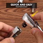 3/8 Drive Ratchet Wrench, 72-Tooth 3/8 Ratchet Socket Wrench with Quick-release and Reversible Switch(3/8 inch)