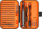 Precision Screwdriver Set, SOONAN 150 in 1 Electronics Tool Kit with 120 Bits Magnetic Screwdriver Set & 30-bit Tool Set Handy Repair Tool for Computer Phone Watch Camera Laptop, Orange