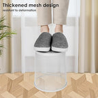 Office Mesh Trash Cans (10-Pack 6 Gal),Open Metal Wire Wastebaskets, Mesh Office Garbage Can, Waste Basket Trash Can for Near Desk,Recycling Garbage Container Bin for Home,School
