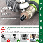 Countersink Drill Bit Set - M35 HSS TIALN Coated Countersink Drill Bit for Stainless Steel Iron Aluminum Copper, 5pcs 1/4"-3/4" Countersink Chamfer Bit Quick Change Shank Fixed On Drills