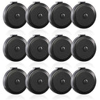 16 Pack Tape Measure, 60 Inch/150cm Retractable Body Measuring Tape - Soft Sewing Tape for Tailor, Craft & Cloth Measurements (Black)