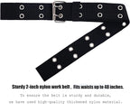 Magnetic Tool Belt with Air-Mesh Padded,22 Pockets Heavy Duty Tool Belts for Men/Construction/Carpenter/DIY'er/Electrician.Double layer thickened polyester fiber with waterproof coating.