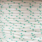 Rope and Cord Double Braid Pulling Rope – Super Strong Composite Rope with Built-in Pulling Eyes (1/4" | 1200' Spool)