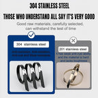 Black Metal Zip Ties, 11.8inch 50pcs 304 Stainless Steel Zip Ties, Uv Resistant Chain Link Fence Ties for Machinery, Exhaust Wrap, Farm, Pipe, Roof, Cable, and Outdoor Fences