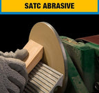 S SATC 100 PCS PSA Sanding Discs 6 Inch Adhesive Backed Sandpaper 80 Grit Sander Attachment for Drill Self Stick Aluminum Oxide Round Automotive Sandpaper with Sticky Back