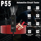 Power Circuit Probe Tester 12V-24V DC Test Light,Car Fuse Tester Tool Short Circuit Located,Auto Electrical Tester Kit Component Polarity Identify with Overload Protection,P55 Auto Test Probe