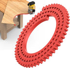 Flexible Router Edge Guide,Professional Router Templates for Woodworking Accessories,Flexible Curve Guide for Precise Thread Border, Curve and Arc Angle Positioning(RED 78INCH)