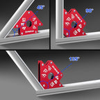 Spurtar Welding Magnets 75lbs & 50lbs 4pcs, Heavy Duty Welding Magnets and Clamps, Strong Magnetic Holder Accessories Tools, 45, 90, 135 Degree Angle