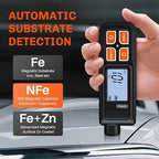 EC-370A Paint Thickness Gauge for Cars, Digital Car Paint Tester with Auto Fe/NFe/Zn Detection, Portable Mil Coating Thickness Tester for Used Car Buyers, Auto Detailers and Workshops