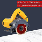 GoYonder Super Thin 7" Diamond Saw Blade for Cutting Porcelain Tiles, Granite - 180mm Angle Grinder Blade (7in (180mm)-Red 2PCS)