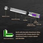 2PCS 80KM Visual Fault Locator for Fiber Optic Cables, VFL Supports FC/ST/SC Interfaces, Long-Range Fault Finder, Fiber Light Pen Tester, High-Precision OTDR Mapping Tool for FTTH, Telecom, Datacom