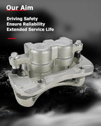 cciyu Front Right Brake Caliper Assembly w/Bracket 18B4938 For Chevy For Colorado,For GMC For Canyon,For Isuzu For i-280/For i-290/For i-350/For i-370