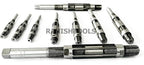 Adjustable Hand Reamer Tool HV to H14 Sizes - 1/4" to 1-1/2” Reaming Tool for Precise Hole Finishing with 6 Carbon Steel Blades - Hand Tools Reamers for Metal & Wood - 6.35mm - 38.10mm