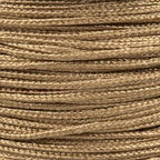 Paracord Planet Micro Paracord – Thin Braided Cord for Crafting, Fishing, and DIY Projects in 125 ft Spools – Tan