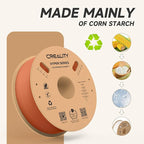 Official Creality Hyper PLA Filament 1.75mm, High Speed PLA 30-600mm/s 3D Printer Filament, Dimensional Accuracy +/-0.02mm, Fit Most FDM 3D Printers, 1KG(2.2lbs) Spool Burnt Orange
