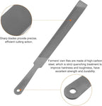 HARFINGTON Farmers Own Files 6 Inch High Carbon Steel Single Cut Flat Hand Rasp File for Deburring and Removing Material