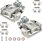 Torchbeam Rear Brake Calipers Set for Ford Fusion 2006-2012, Mazda 6 2006-2013, Lincoln MKZ 2007-2012, Mercury Milan 2006-2011, Rear Left and Rear Right Calipers Replace # 18B5003+18B5002