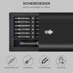 Precision Screwdriver Set 49 in 1 SHARDEN Small Screwdriver Set Magnetic Repair Tool Kit for Laptop, iPhone, Cell Phone, PC, MacBook, Tablet, Computer, PS5, PS4, Electronic, Glasses, Watch