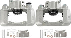 SCITOO 192971 192970 Rear Left & Right Disc Brake Calipers Assembly w/Bracket For Toyota For RAV4 2004-2005