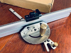 Premium Miter Gauge, 27 Angle Stops for Table Saws, Router Tables, Band Saw and Woodworking Tools (Sliver)